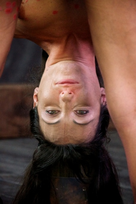 Молодые шлюшки от боли вместе выдерживают экстремальный сеанс бондажа в подземелье 15